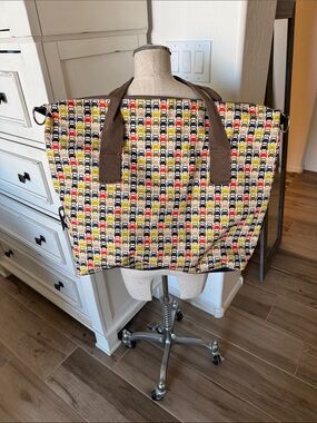 Orla Kiely x Target car print bag tote overnighter